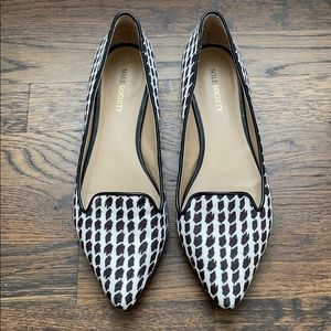 Sole Society Pointed Toe Flats
